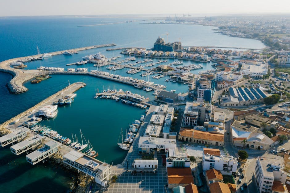 limassol marina coastline